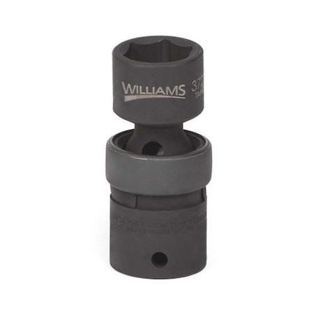 Williams Socket, 2 3/4 Inch OAL, Universal Impact, 3/4 Inch Size JHW37224